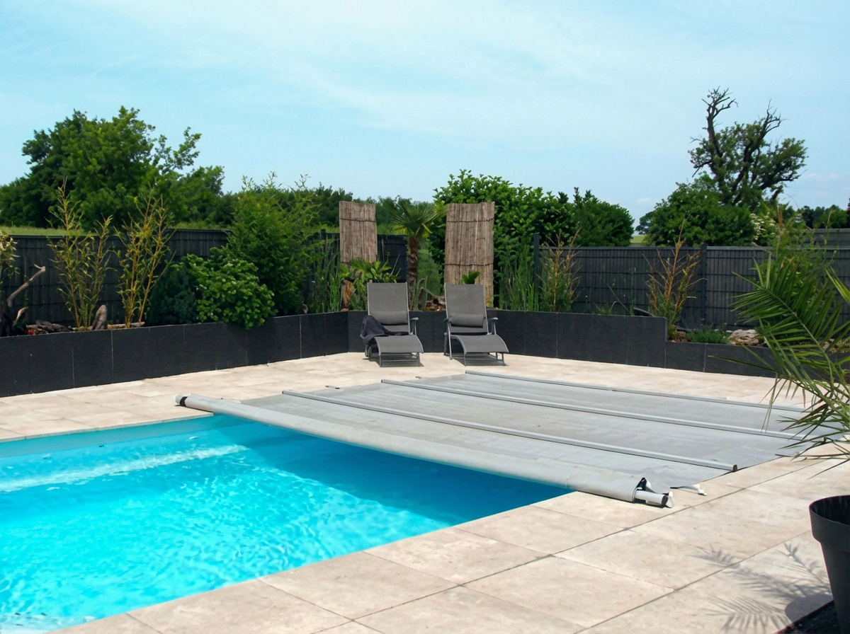 Einkaufswelt Poolabdeckung Stangenabdeckung