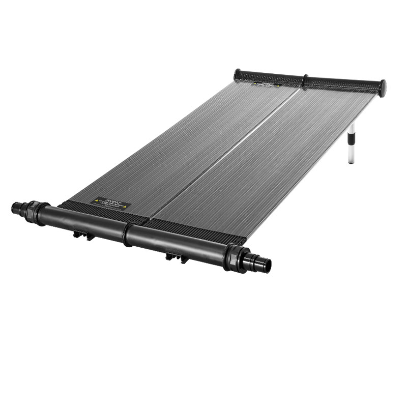 Poolheizung Solar Anthrazit 116 x 66 x 6 cm