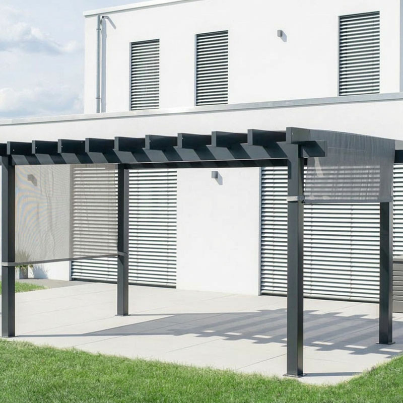 Yamba 1016 | Metall Pergola mit Sonnensegel | 3x5 m