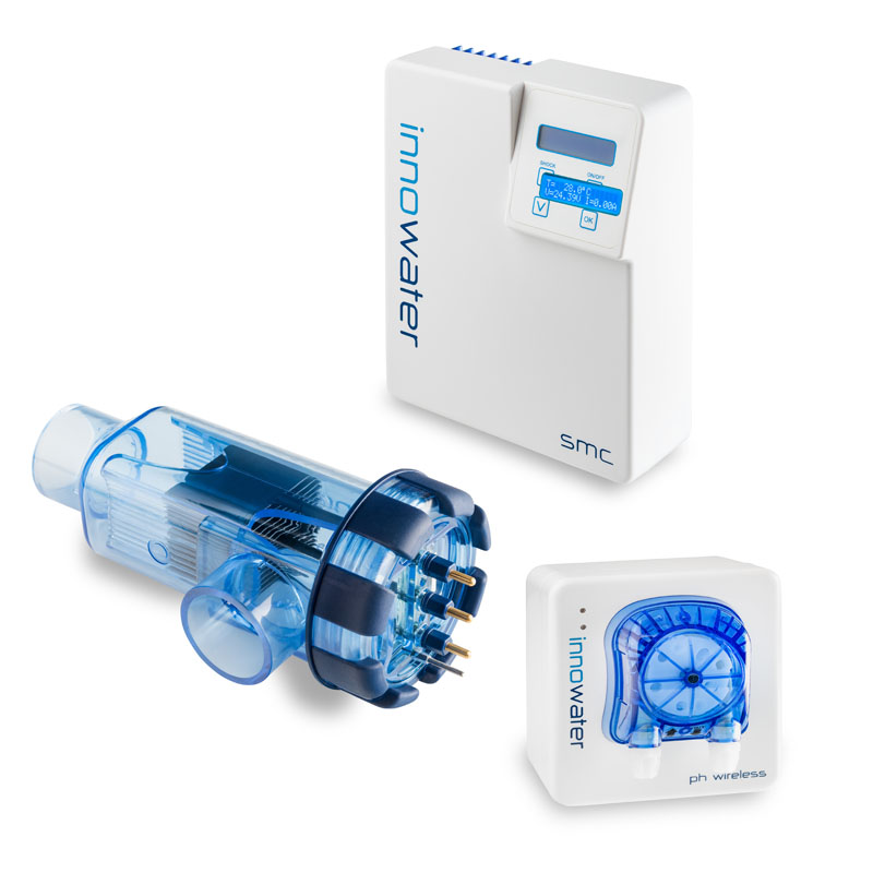 Innowater Dosieranlage SMC Salzelektrolyse mit pH Regulierung