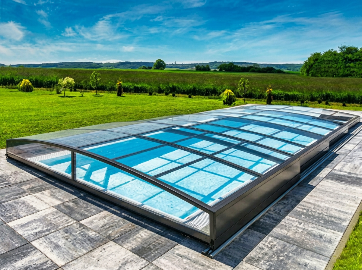 Einkaufswelt Poolberdachung Sydney