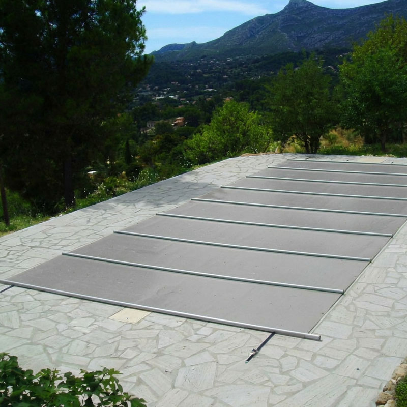 Walu Poolabdeckung EVOLE | Sicherheitsabdeckung Stangenabdeckung | individuelles Maß | Maximale Traglast & Kinderschutz