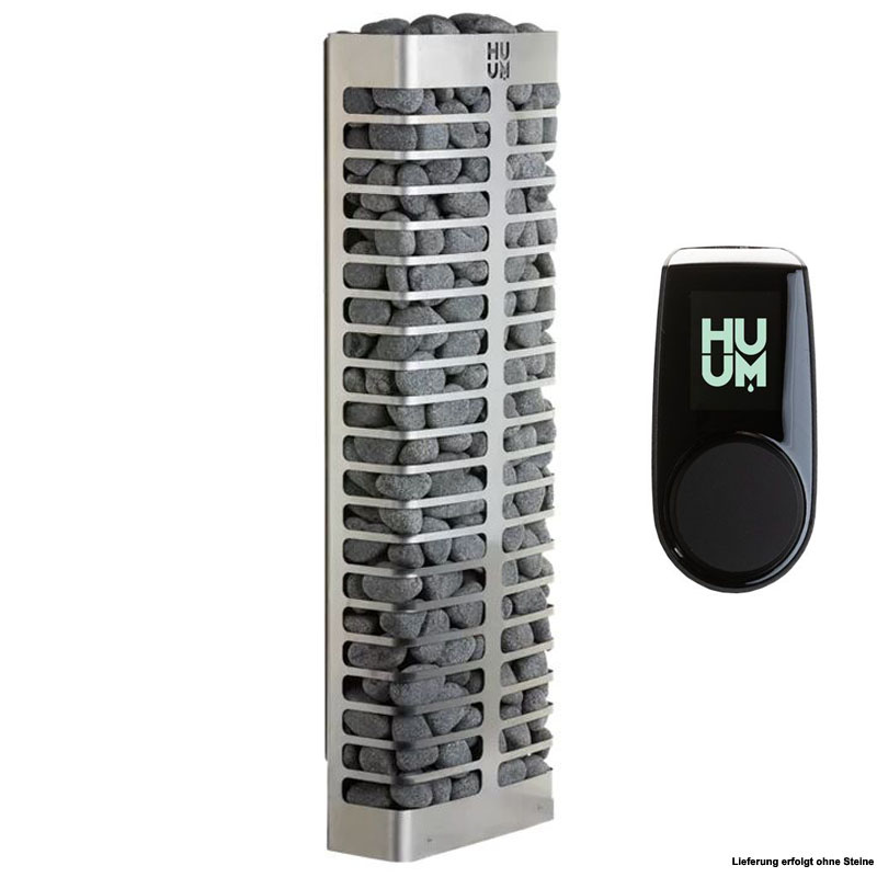 Saunaofen Set Steel inkl. UKU Local Steuerung