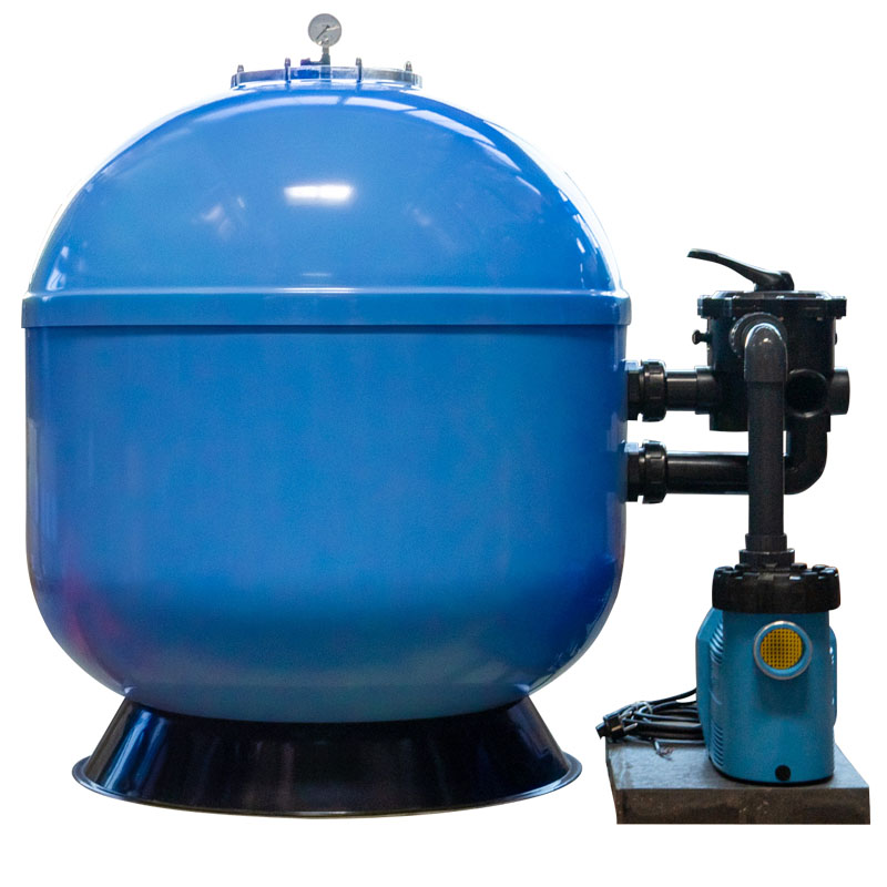 Sandfilteranlage GFK Atlantica 900 mm | Speck Poolpumpe | für Pools bis 150 m³ | Selbstansaugend und vormontierte Lieferung | Made in Germany Pumpe