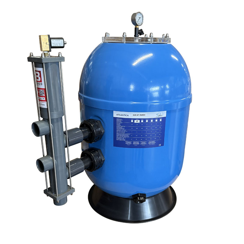 OKU GFK Sandfilterbehälter Atlantica mit Besgo Stangenventil
