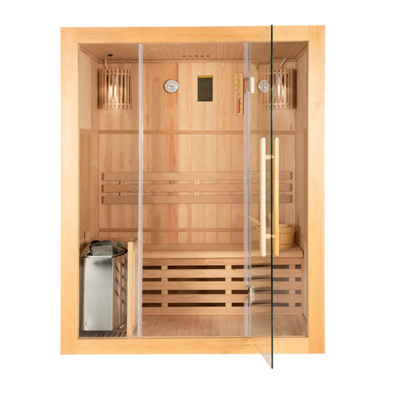 Saunakabine Skyline L 150 x 120 x 190 cm