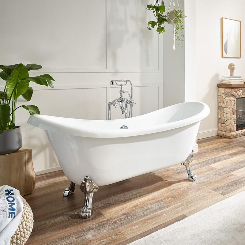 Fama freistehende Badewanne 176 x 74 cm