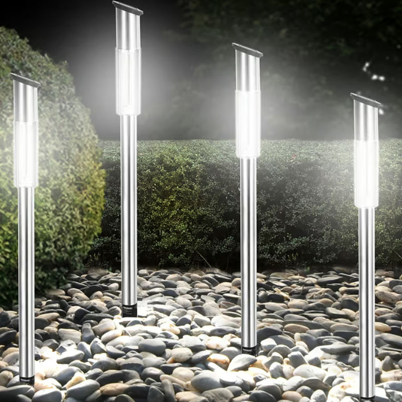 LED Solarleuchte 4er Set | mit Dämmerungssensor