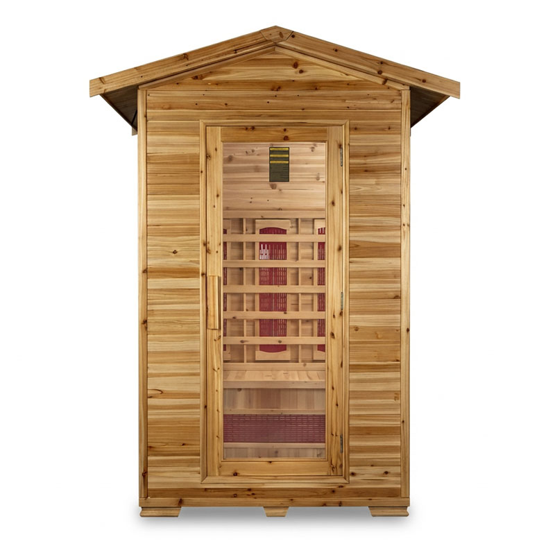 Outdoor Infrarotkabine Helsinki Alpha 120 x 120 x 210 cm