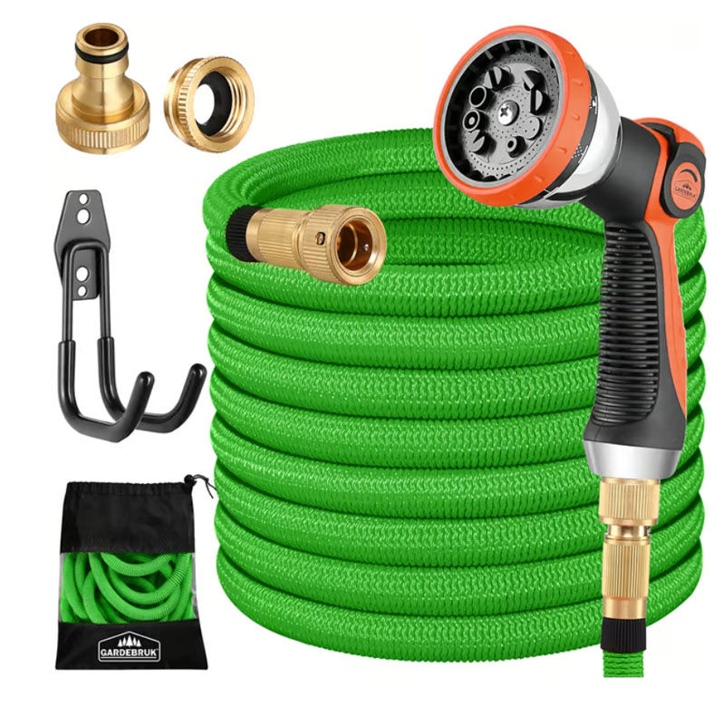 Gartenschlauch 30 Meter flexibel inkl. Wandhalterung