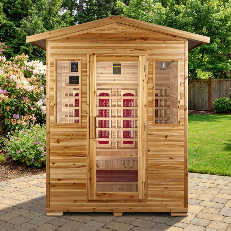 Outdoor Infrarotkabine Helsinki Beta 153 x 125 x 210 cm