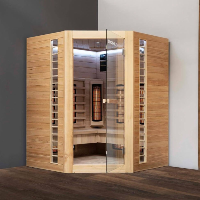 Infrarotkabine Redsun Deluxe XXL 150 x 150 x 190 cm