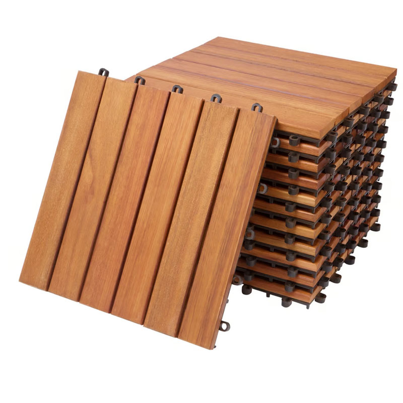 Holzfliese Eukalyptusholz | Indoor & Outdoor