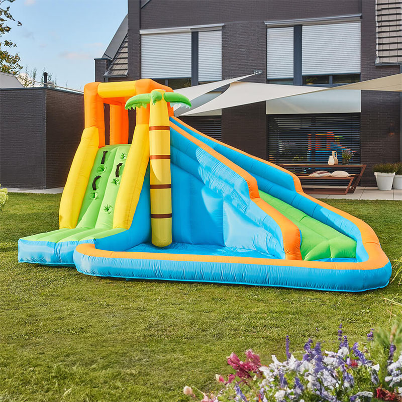 Vivi Aufblasbarer Wasserpark mit Rutsche 400 x 300 cm