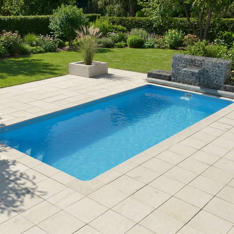 Beckenrandsteine Aquitaine Rechteckbecken 6,00 x 3,00 m