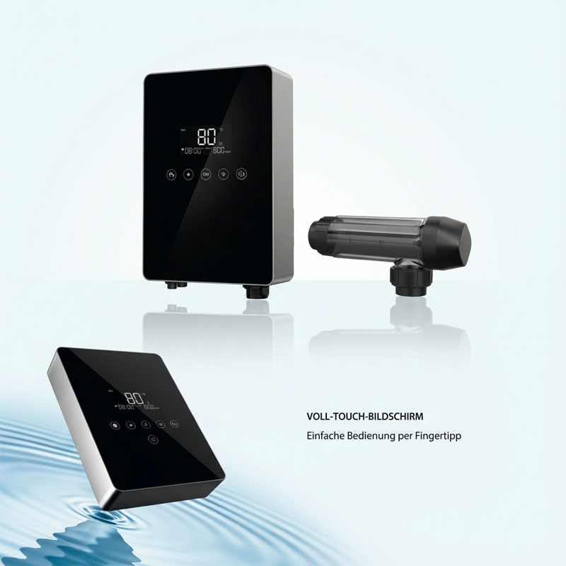 Aquark Mr. Crystal Salzelektrolyse | WiFi App steuerbar | bis 110 m³