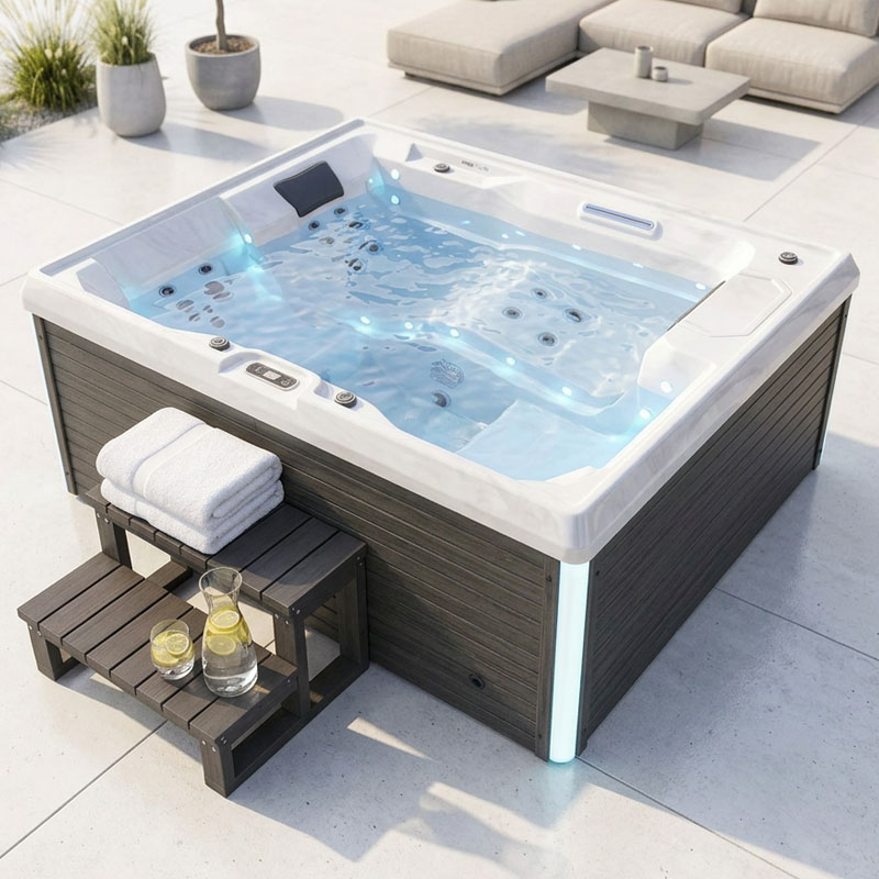 Outdoor Whirlpool Stream 211 x 156 cm