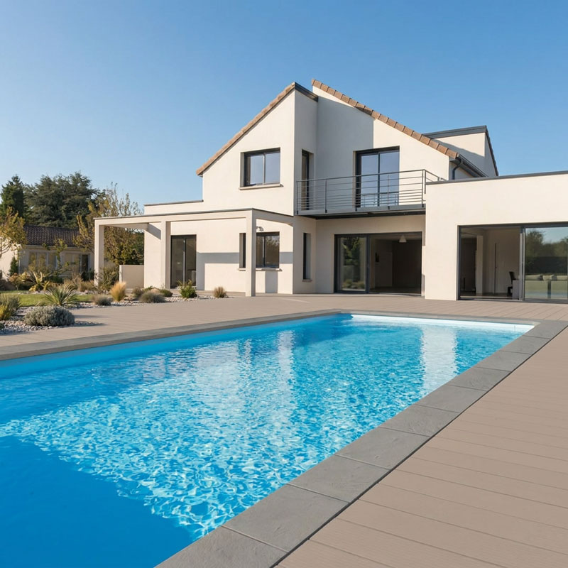 Isotherm-Pool | 5,00 x 3,00 x 1,50 m | 4 Farben | wärmeisolierend & montagefreundlich