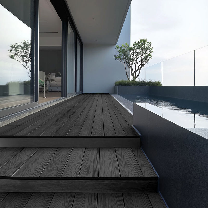 WPC Terrassendielen Komplettset Samana Premium