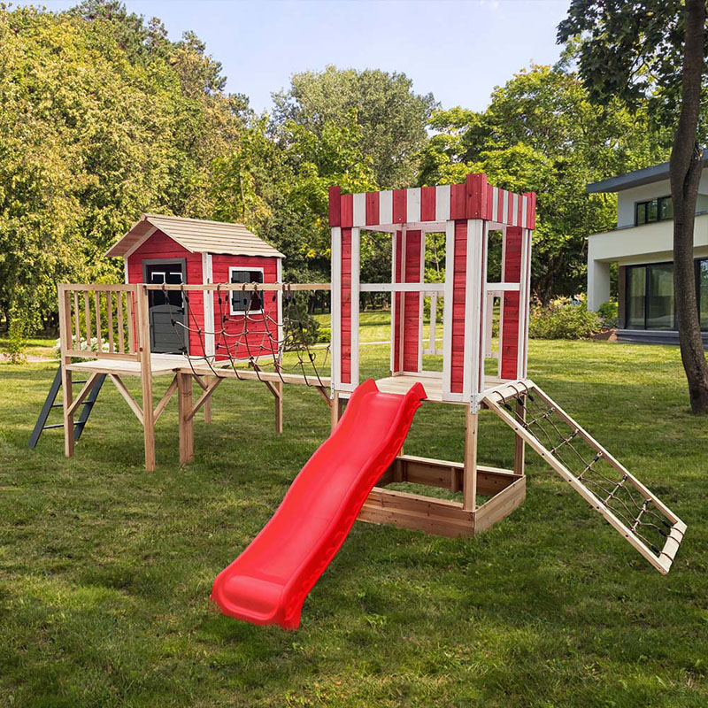 Spielpark Wunderland inkl. Schaukel 555 x 340 cm