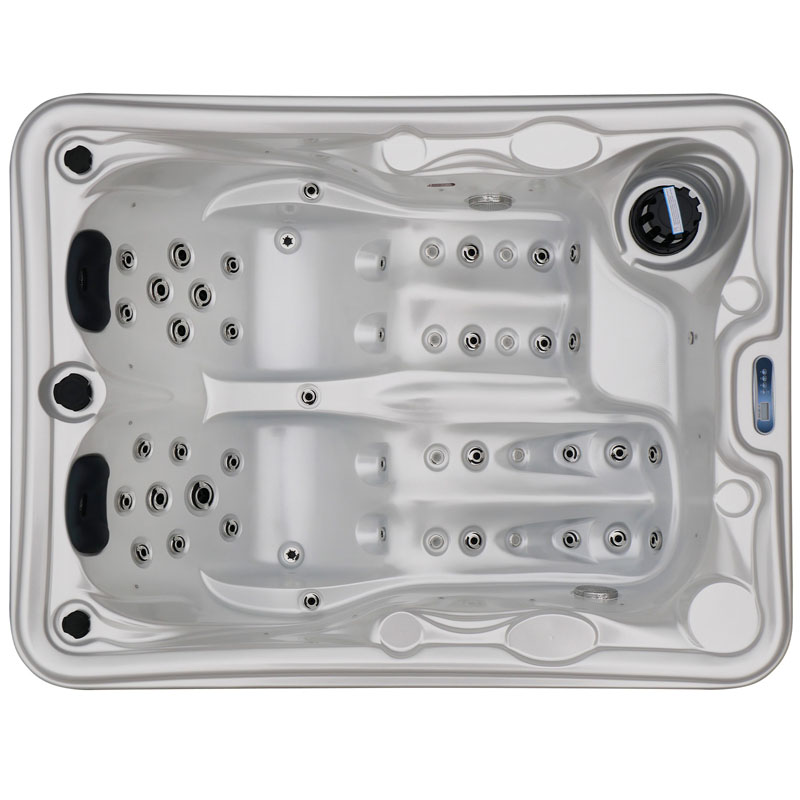 Outdoor Whirlpool Spa Bottaro perlmutt weiß 210 x 160 cm